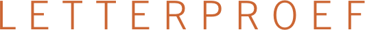 LETTERPROEF