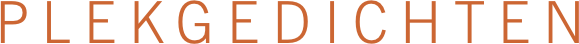 PLEKGEDICHTEN